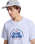 The Quiksilver Mens Fundamental Ride T-Shirt in White