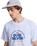 The Quiksilver Mens Fundamental Ride T-Shirt in White
