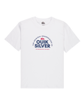 The Quiksilver Mens Fundamental Ride T-Shirt in White