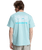 The Quiksilver Mens Ripples T-Shirt in Blue Haze