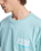 The Quiksilver Mens Ripples T-Shirt in Blue Haze