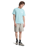 The Quiksilver Mens Ripples T-Shirt in Blue Haze