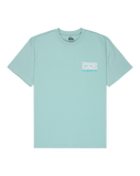 The Quiksilver Mens Ripples T-Shirt in Blue Haze