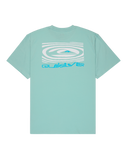 The Quiksilver Mens Ripples T-Shirt in Blue Haze