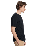 The Quiksilver Mens Ripples T-Shirt in Black