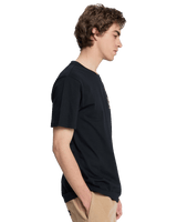 The Quiksilver Mens Ripples T-Shirt in Black