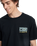 The Quiksilver Mens Ripples T-Shirt in Black