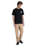 The Quiksilver Mens Ripples T-Shirt in Black