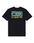 The Quiksilver Mens Ripples T-Shirt in Black