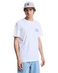 The Quiksilver Mens Ripples T-Shirt in White