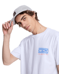 The Quiksilver Mens Ripples T-Shirt in White