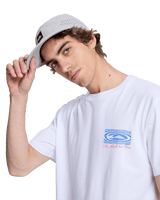 The Quiksilver Mens Ripples T-Shirt in White