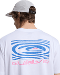 The Quiksilver Mens Ripples T-Shirt in White