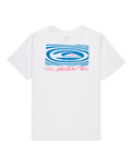 The Quiksilver Mens Ripples T-Shirt in White