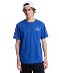 The Quiksilver Mens EVO Original T-Shirt in Monaco Blue