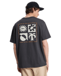 EVO Blossom Of Peace T-Shirt in Tarmac