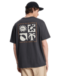 EVO Blossom Of Peace T-Shirt in Tarmac