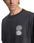 EVO Blossom Of Peace T-Shirt in Tarmac