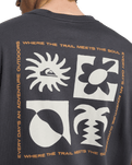 EVO Blossom Of Peace T-Shirt in Tarmac
