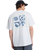 The Quiksilver Mens EVO Blossom Of Peace T-Shirt in Snow White