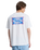 The Quiksilver Mens EV Starfish Stamp T‑Shirt in Snow White