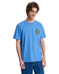 The Quiksilver Mens EV Duality T-Shirt in Riviera