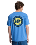 The Quiksilver Mens EV Duality T-Shirt in Riviera