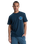 The Quiksilver Mens EV Duality T-Shirt in Dark Navy