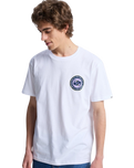 The Quiksilver Mens EV Duality T-Shirt in White