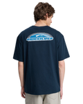 EV Fade Spectrum T-Shirt in Dark Navy