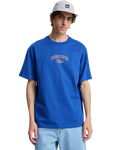 The Quiksilver Mens Legacy T-Shirt in Monaco Blue