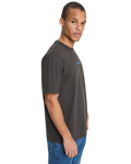 The Quiksilver Mens Fractured Wave T-Shirt in Tarmac