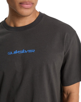 The Quiksilver Mens Fractured Wave T-Shirt in Tarmac