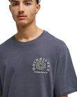 Curve Palm T-Shirt in Iron Gate