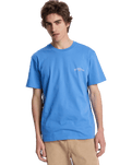 The Quiksilver Mens Tap In T-Shirt in Riviera