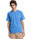 The Quiksilver Mens Tap In T-Shirt in Riviera