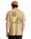 The Quiksilver Mens Tap In T-Shirt in Khaki