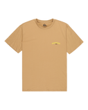 The Quiksilver Mens Tap In T-Shirt in Khaki