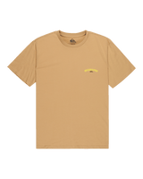 The Quiksilver Mens Tap In T-Shirt in Khaki