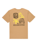 The Quiksilver Mens Tap In T-Shirt in Khaki
