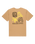 The Quiksilver Mens Tap In T-Shirt in Khaki