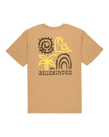 The Quiksilver Mens Tap In T-Shirt in Khaki