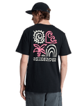 The Quiksilver Mens Tap In T-Shirt in Black