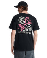 The Quiksilver Mens Tap In T-Shirt in Black