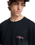 The Quiksilver Mens Tap In T-Shirt in Black