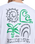 The Quiksilver Mens Tap In T-Shirt in White