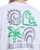 The Quiksilver Mens Tap In T-Shirt in White