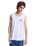 EV Starfish Stamp Vest in White