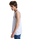 EV Starfish Stamp Vest in White