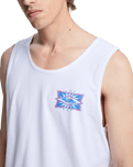 EV Starfish Stamp Vest in White